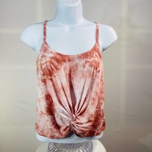 Full Tilt Crop top Tank Tied in front size S